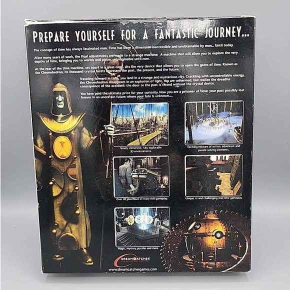 The New Adventures of The Time Machine PC Game from 2000 in Box Windows 95 98 - Picture 2 of 9